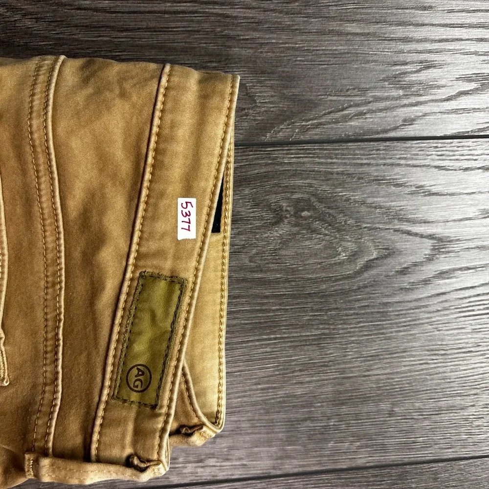Adriano Goldschmied Jeans Womens 27R Brown The Zip Up Legging Ankle High Rise - Picture 11 of 11